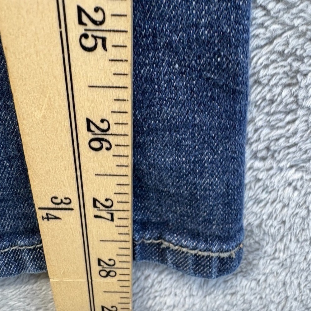 Levis 512 Jeans Womens 10 Short Blue Bootcut Perfectly Slimming Flap Pockets - Picture 7 of 13